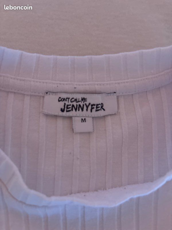 T-shirt blanc Jenyfer (image 2)