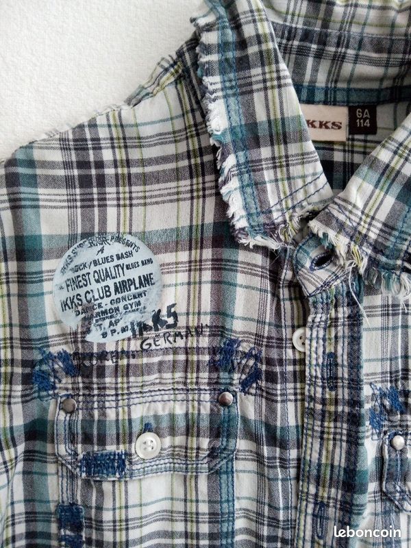 Chemise IKKS garçon 6ans (image 4)