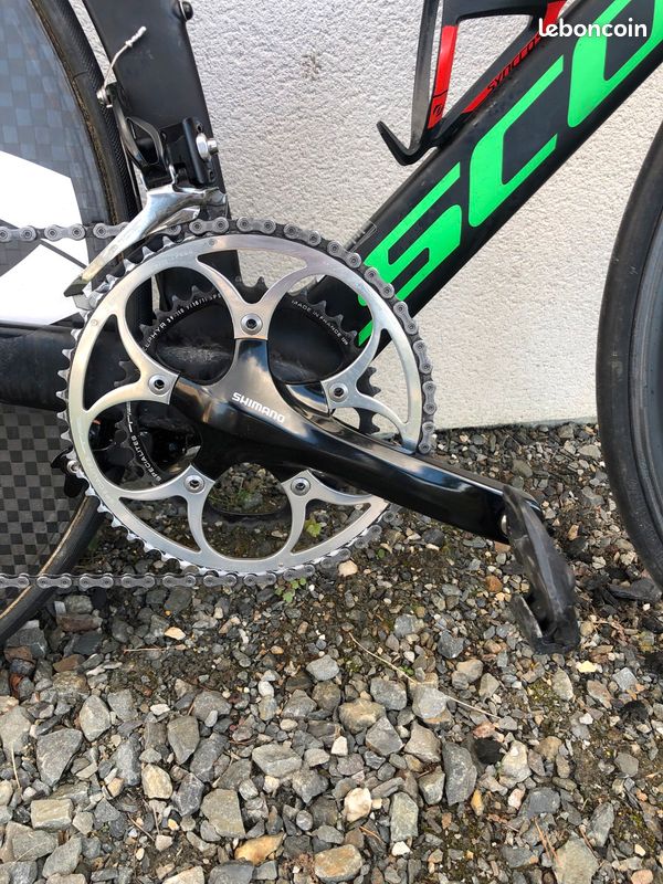 Vélo carbonne de contre la montre à patin Scott (image 5)