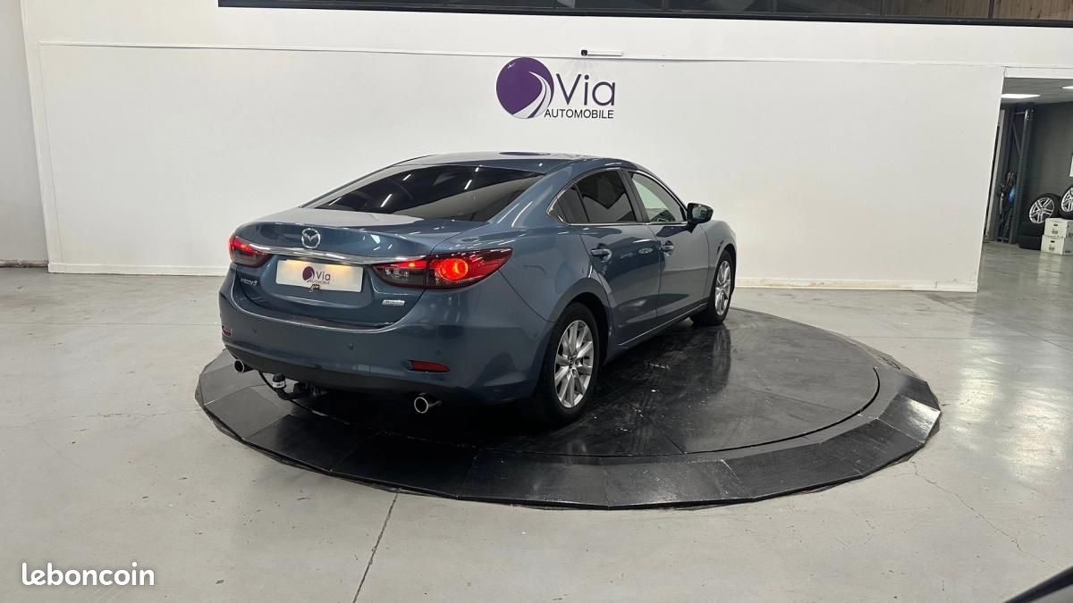 Mazda 6 2.2 SkyActiv-D 150cv BVA / MOTEUR A CHAINE SUIVI EXCLUSIF MAZDA A JOUR / OR FR (image 6)