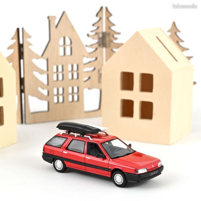 Miniature Norev 1/43 Renault 21 Nevada Gendarmerie 1994 Métal Bleu 512138