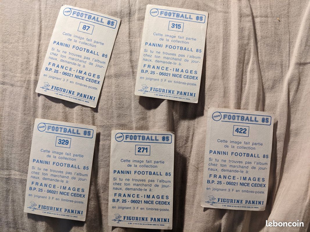 Sticker Panini Foot 1985 - Division 2 - Besançon N°363 - Neuf (non Collé)