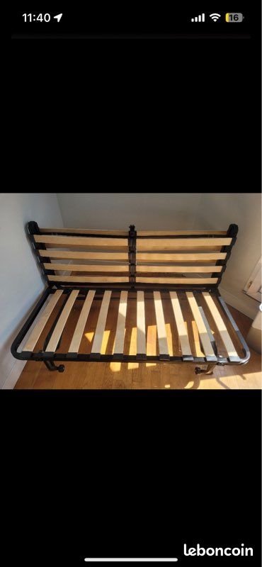 Lit sommier clic clac (image 2)