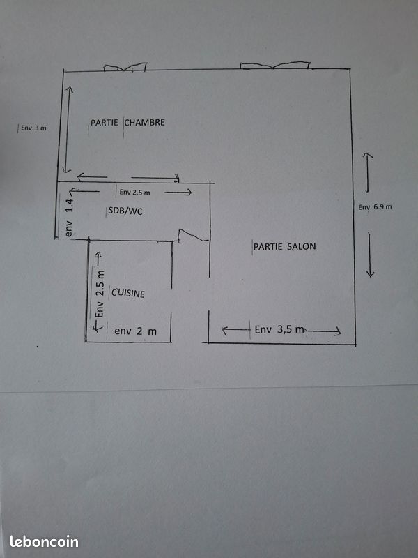 Appartement 1 pièce 45 m² · à Cannes · 45 m² · 185 000 €