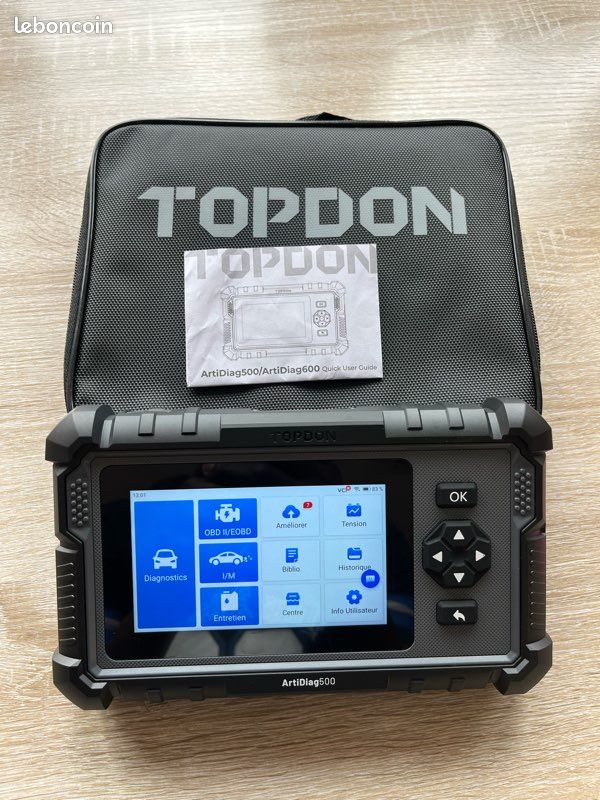 Scanner Auto Topdon Artidiag PRO OBD2 - 31+ Services, écran 7", WiFi, Android, Mise à Jour Gratuite, Garantie 5 Ans