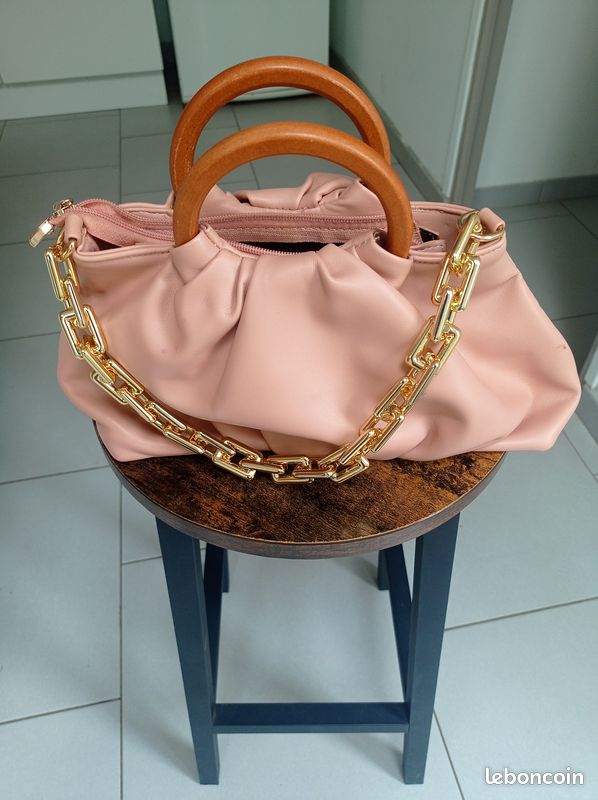 Sac à main beige (image 1)