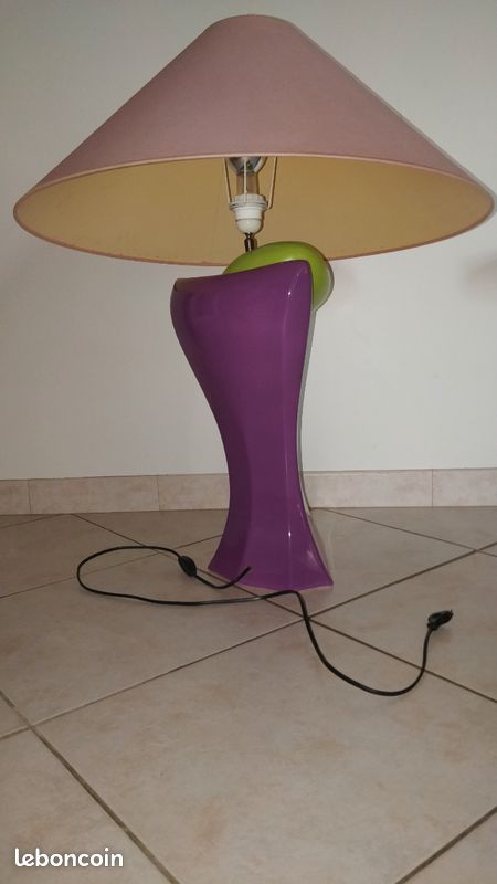 Lampe de salon année 80/90 (image 3)