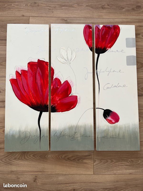 Tableau coquelicots (image 1)