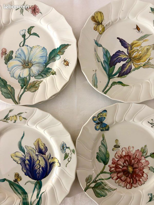 Villeroy et Boch Bouquet 12 assiettes plates (image 3)