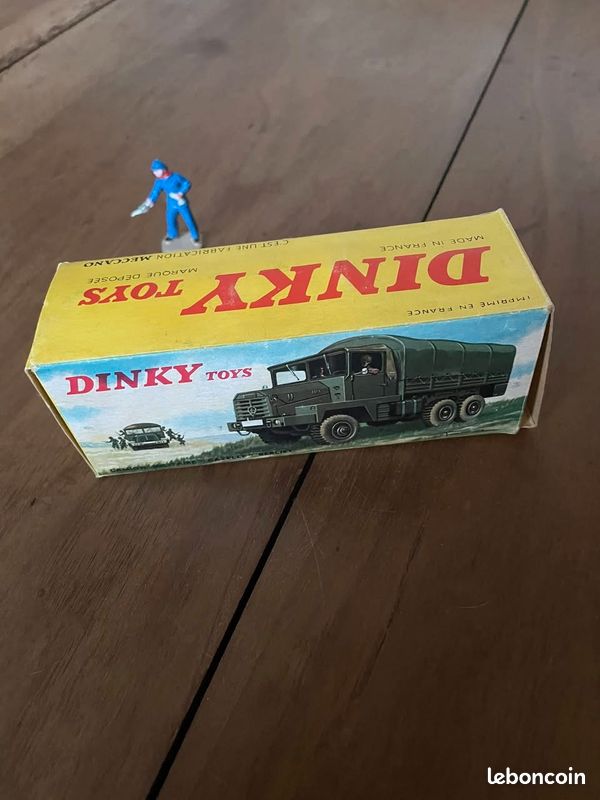 vendu) Boîte Authentique Dinky Toys France Berliet « Gazelle » réf : 824 🇫🇷 - Collection