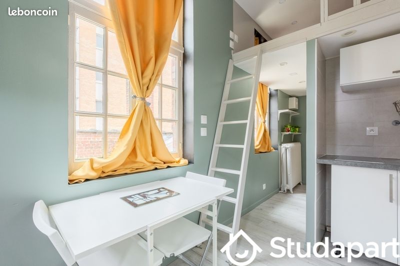Appartement 1 pièce 15 m² · à Lille · 15 m² · 590 €/mois