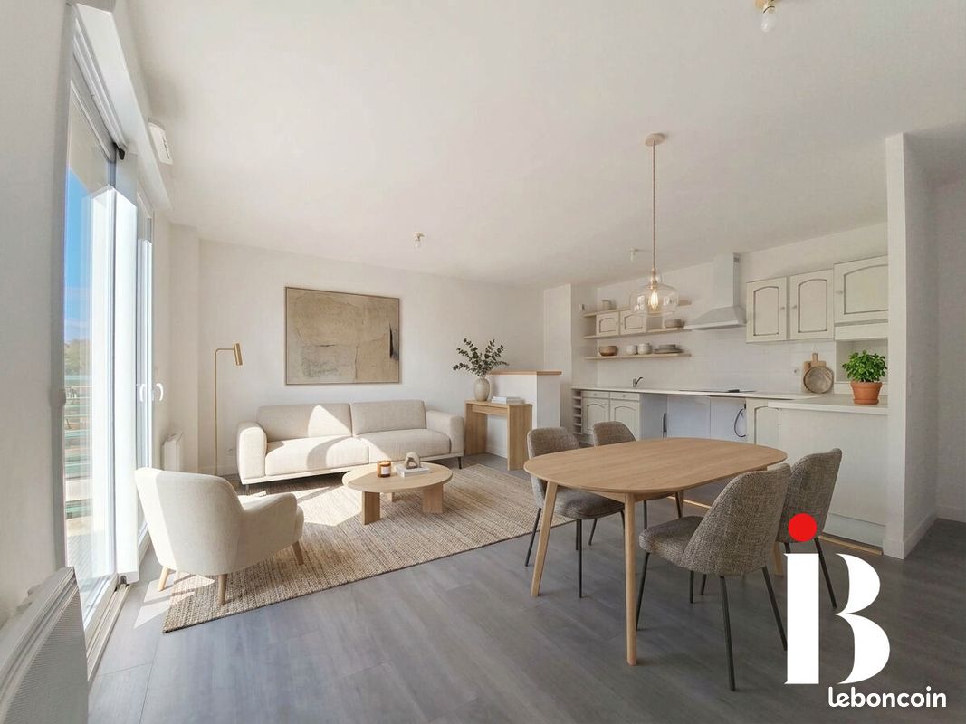 Appartement 3 pièces 64 m² · à Couëron · 64 m² · 223 000 €