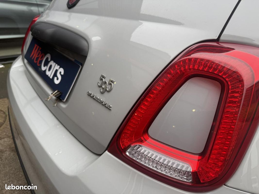 ABARTH 500 595 1.4 T-JET 180 ESSEESSE / Akrapovic + toit ouvrant / Garantie 12 mois (image 20)