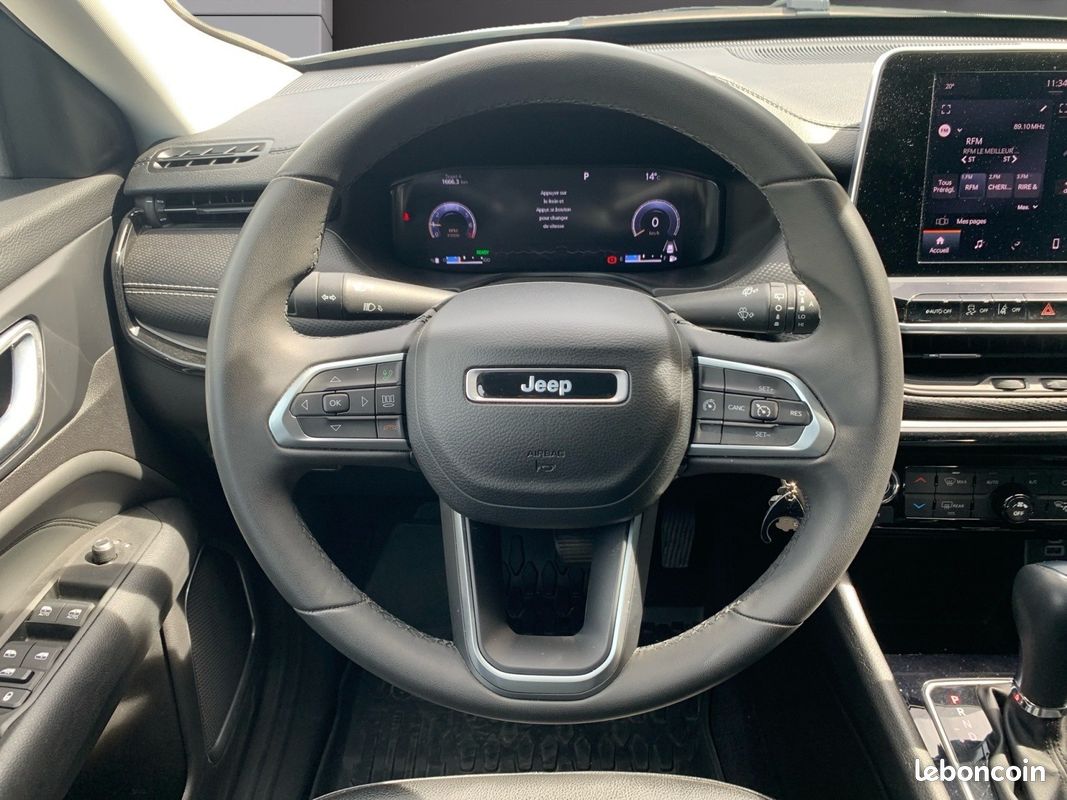 JEEP Compass 1,5 T4 Hybrid 130 Ch 2WD DCT7 Night Eagle - Virtual Cockpit - Caméra de Recul - Clim Bizone - Garan (image 10)