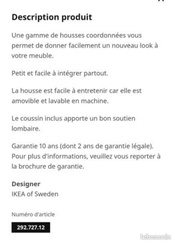 Fauteuils Ikea (image 8)