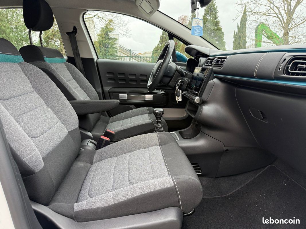 CITROEN C3 1.5 BlueHDi 100 SS BVM6 Feel - Entretien complet Citroën - Courroie de distribution OK (image 7)