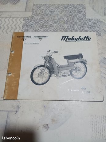 Manuel revue technique motobecane motoconfort 92 N 88 chaudron vintage boîte relais catalogue - Collection