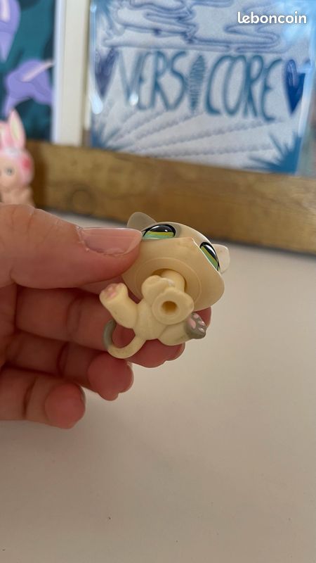 Figurine Hasbro Littlest Pet Shop - Chaton 1074, Collection Spéciale, état D’occasion Vérifié