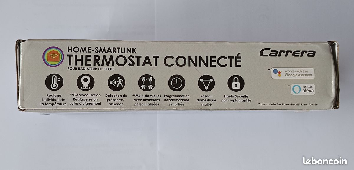 2 Thermostats connectés avec Box domotique Carrera (image 4)