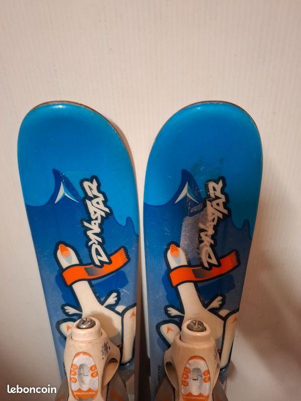 Ski Enfant Dynastar Team Course 147 Cm Avec Fixations - Occasion Petit Budget