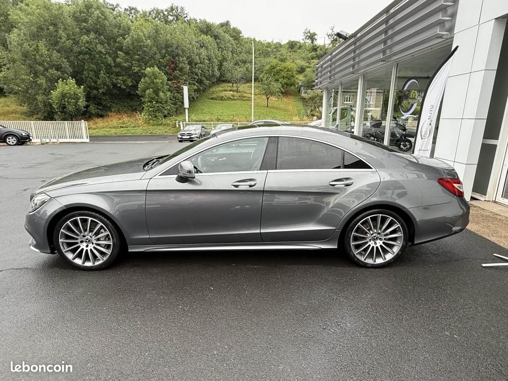 MERCEDES CLS 350 d - BVA 9G-Tronic Plus Sportline 4-Matic - BVA GPS + TOIT OUVRANT + CAMERA AR (image 4)