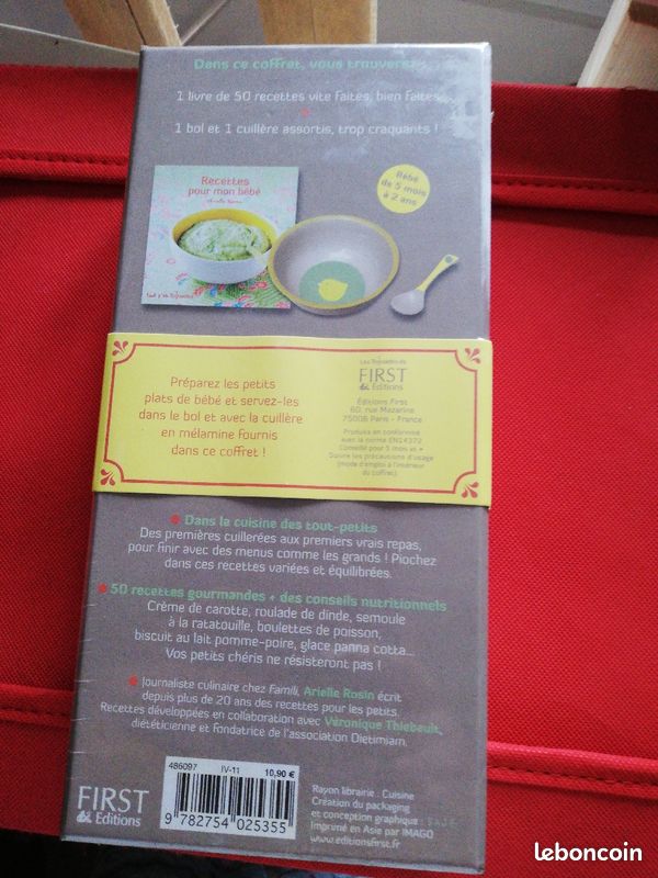 Coffret pour mon bébé neuf sous blister (image 2)