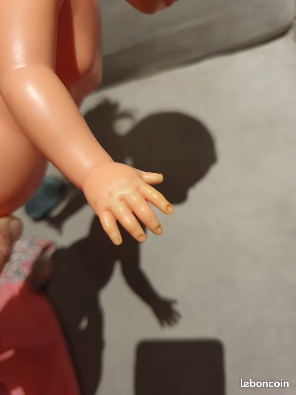 Poupée Ancienne Famosa – Yeux Marguerite – Baigneur 52 Cm – Années 60