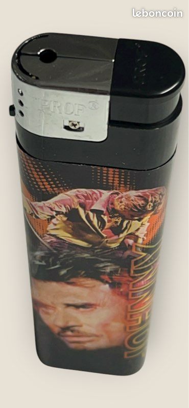 Briquet à l'effigie de Johnny Hallyday (Format Maxi) (image 2)