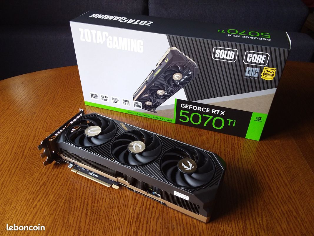 5070 ti ZOTAC gaming SOLID core OC (image 3)