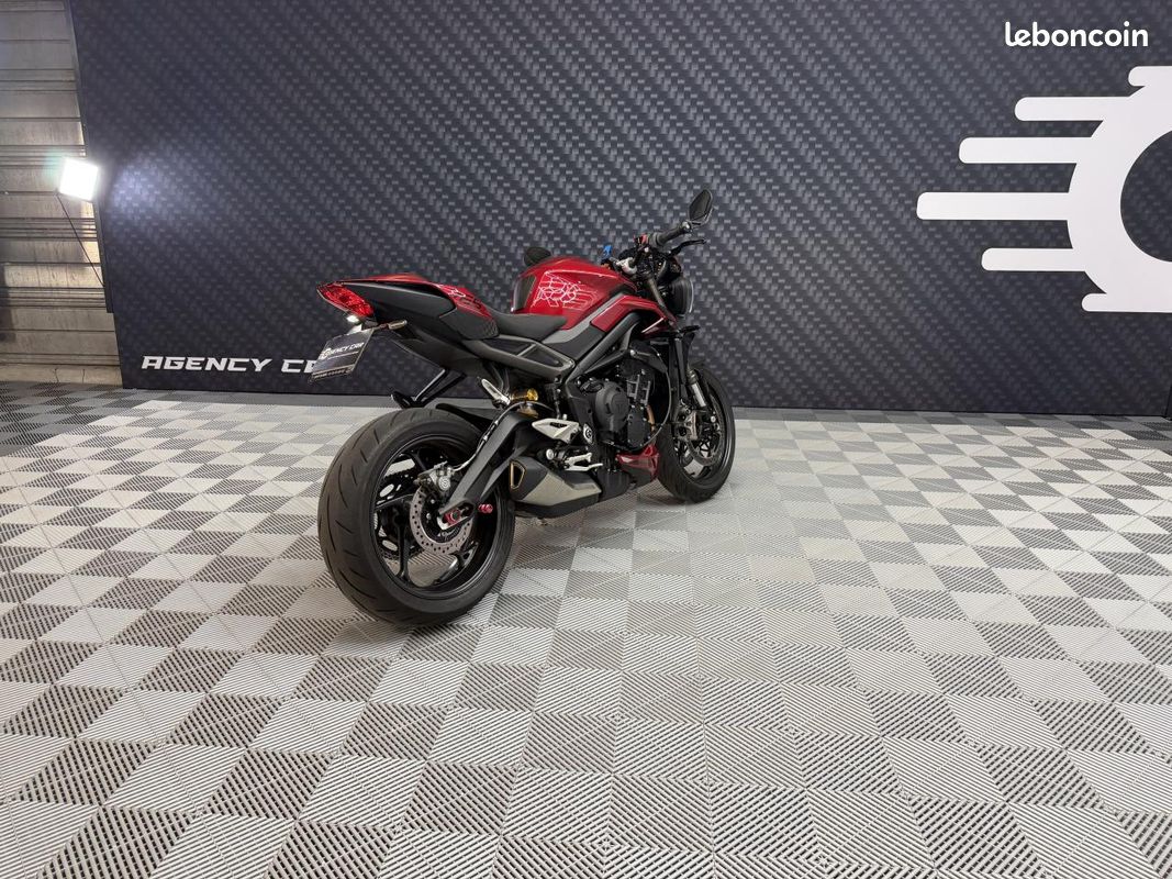 TRIUMPH STREET TRIPLE RS 765 Garantie Triumph 2027 Suivi LED (image 4)