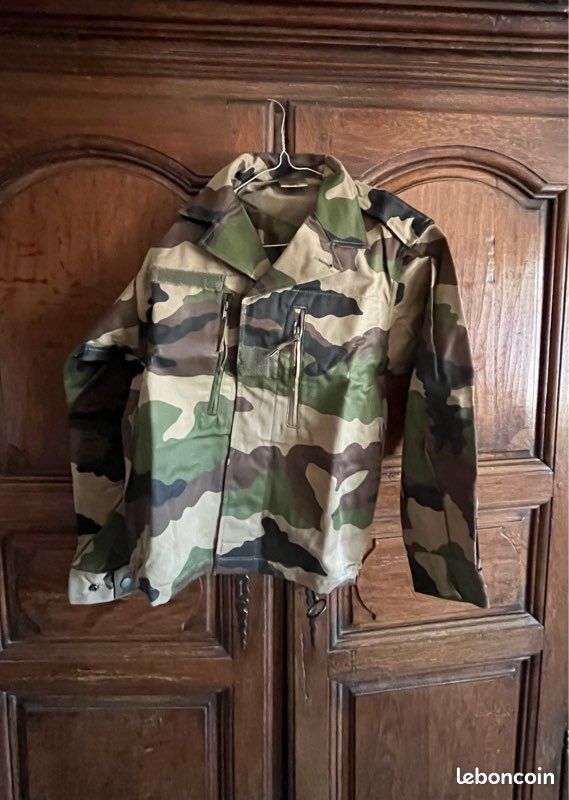 Treillis F2 CCE Armée Française NEUF – Veste 80C + Pantalon 68M / 34 – XS (image 4)