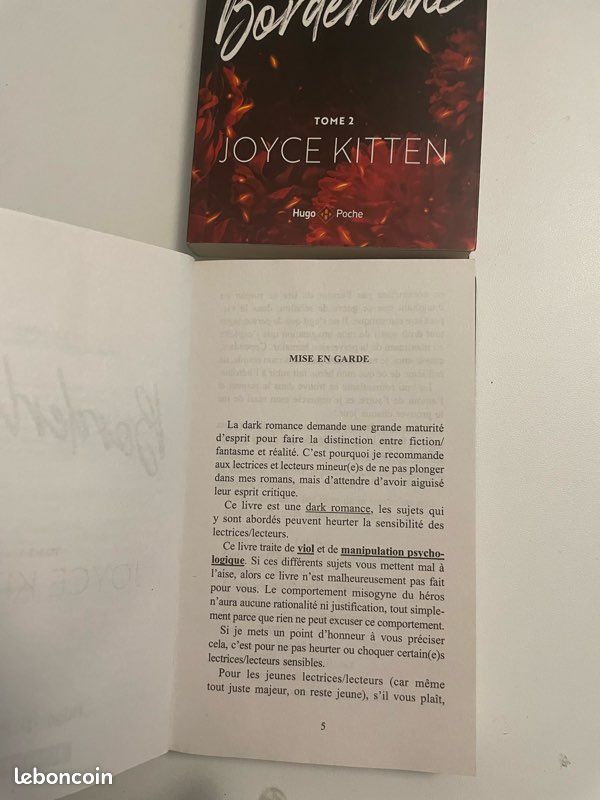 2 livres (lot) , borderline (image 3)