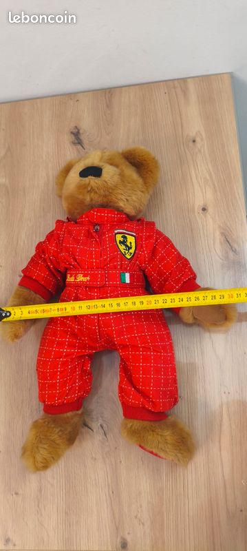 Rare Lauda Bear Ferrari F1 vintage Collection