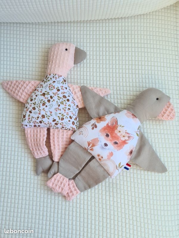 Doudou oiseau pour fille (image 4)