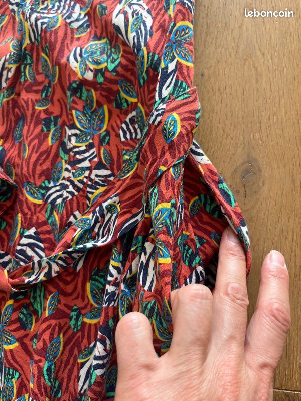 Robe femme motif wax T40 (image 4)