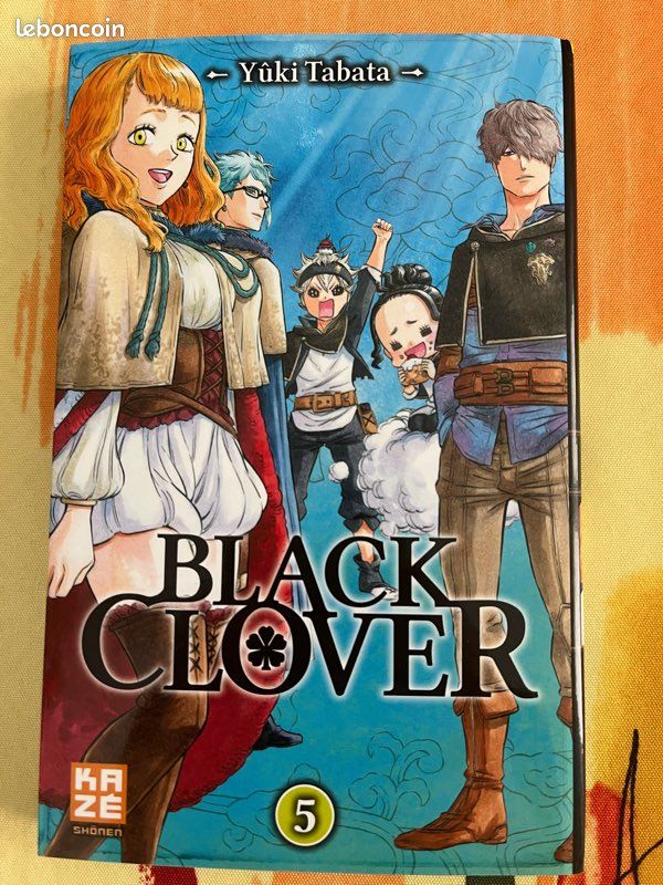 Manga black clover tome 1 a 5 (image 6)