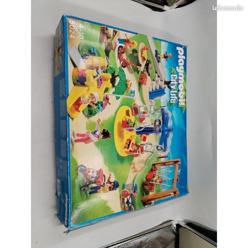 Playmobil City Life 5024 Jeu Jouet Manège Parc Pour Enfants