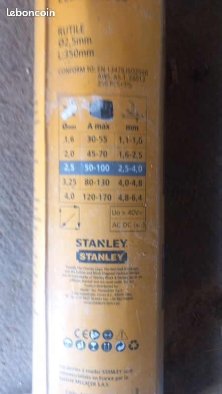 Électrodes Stanley (image 2)