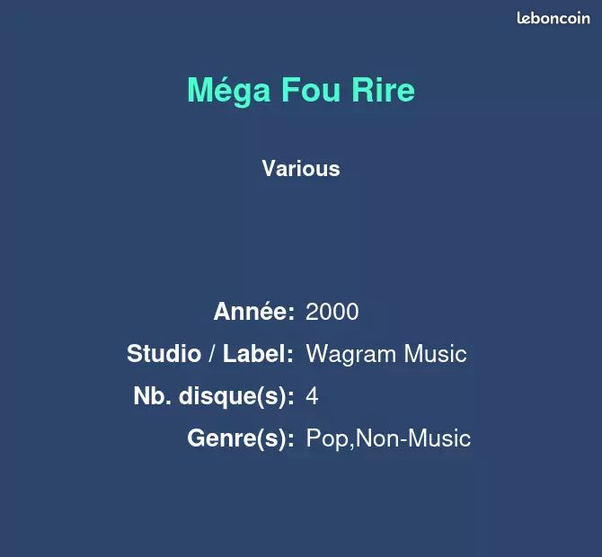 Méga Fou Rire - Various (image 2)