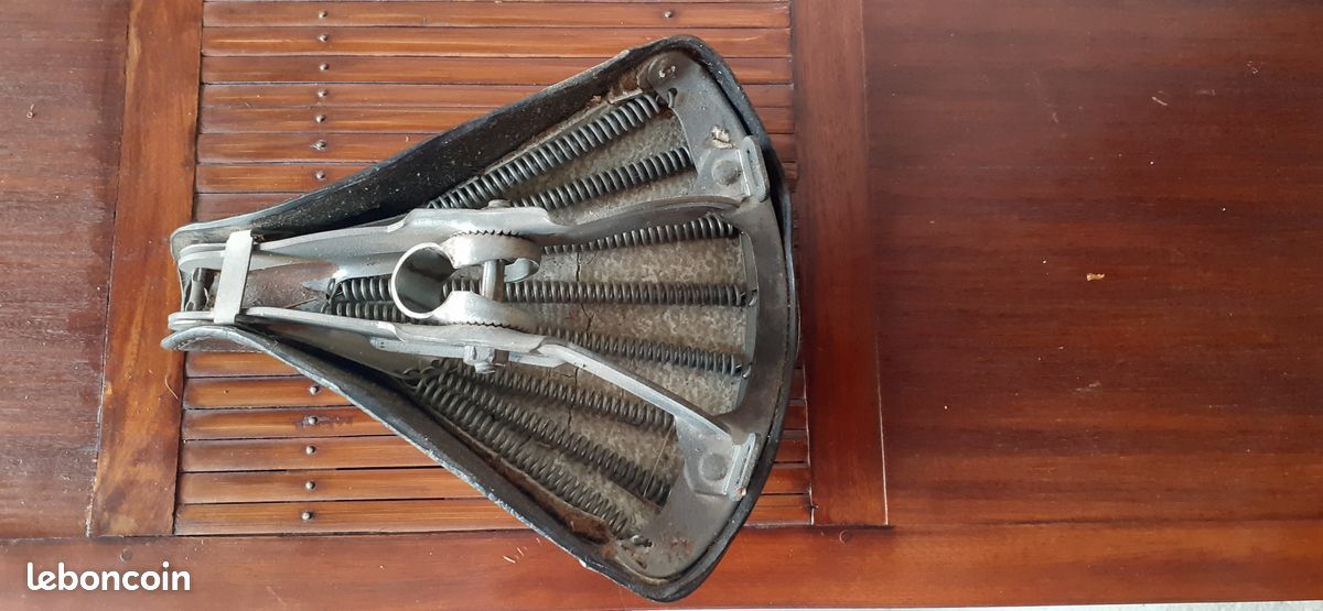 Selle Cuir Pryma Pour Vélo De Course – Occasion – Idéale Pour Restauration Ou Vintage
