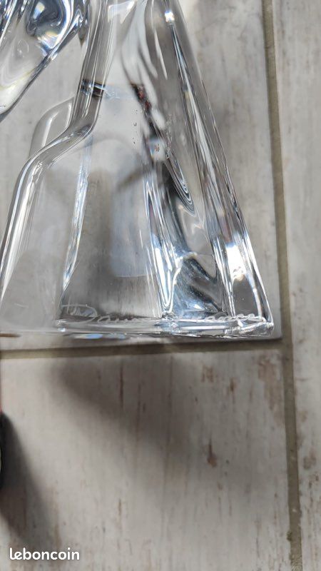 Pigeon paon En Cristal De Daum