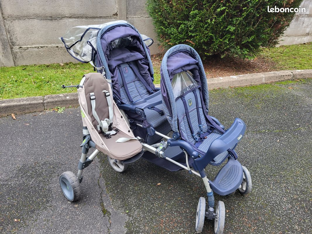 Poussette stadum Graco /2 places ou places Équipement bébé