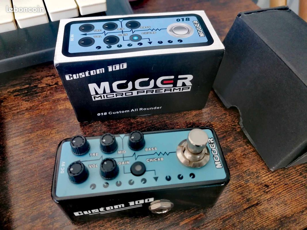 Micro Preamp 018 Custom 100 - Preamplificatore Per Chitarra O Basso