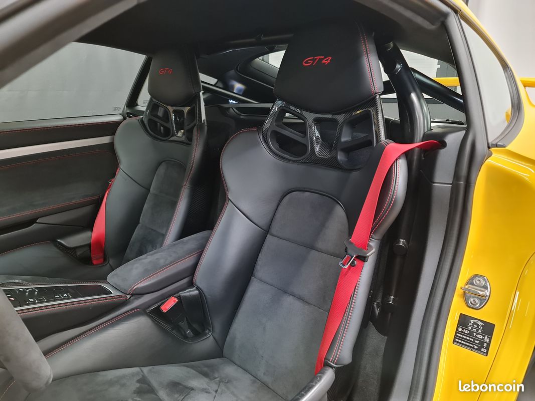 PORSCHE 718 CAYMAN GT4 4.0L 420 CH – Manuelle / Pack Clubsport (image 7)