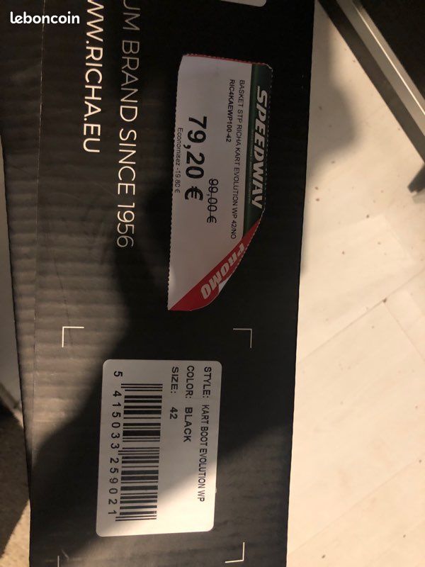 Chaussure montante pour le bsr ou pour permis moto (image 2)