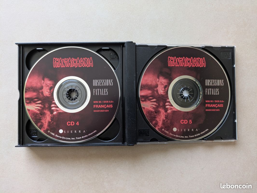 Jeu vidéo PC CD-Rom big box Phantasmagoria : obsessions fatales VF intégrale très bon état (image 7)