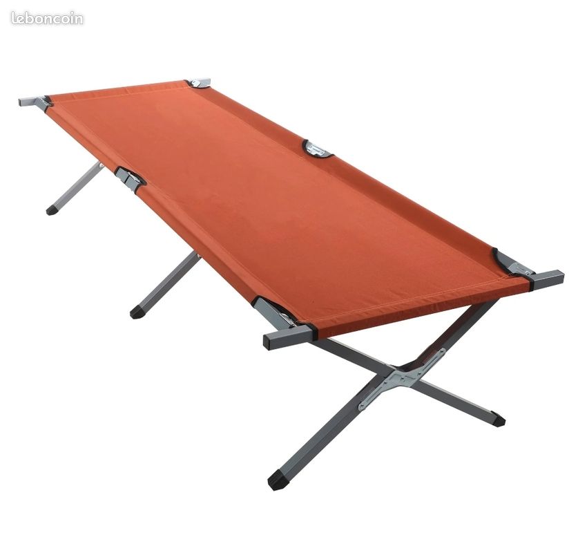 Lit pliable camping / pêche - Sport & Plein air