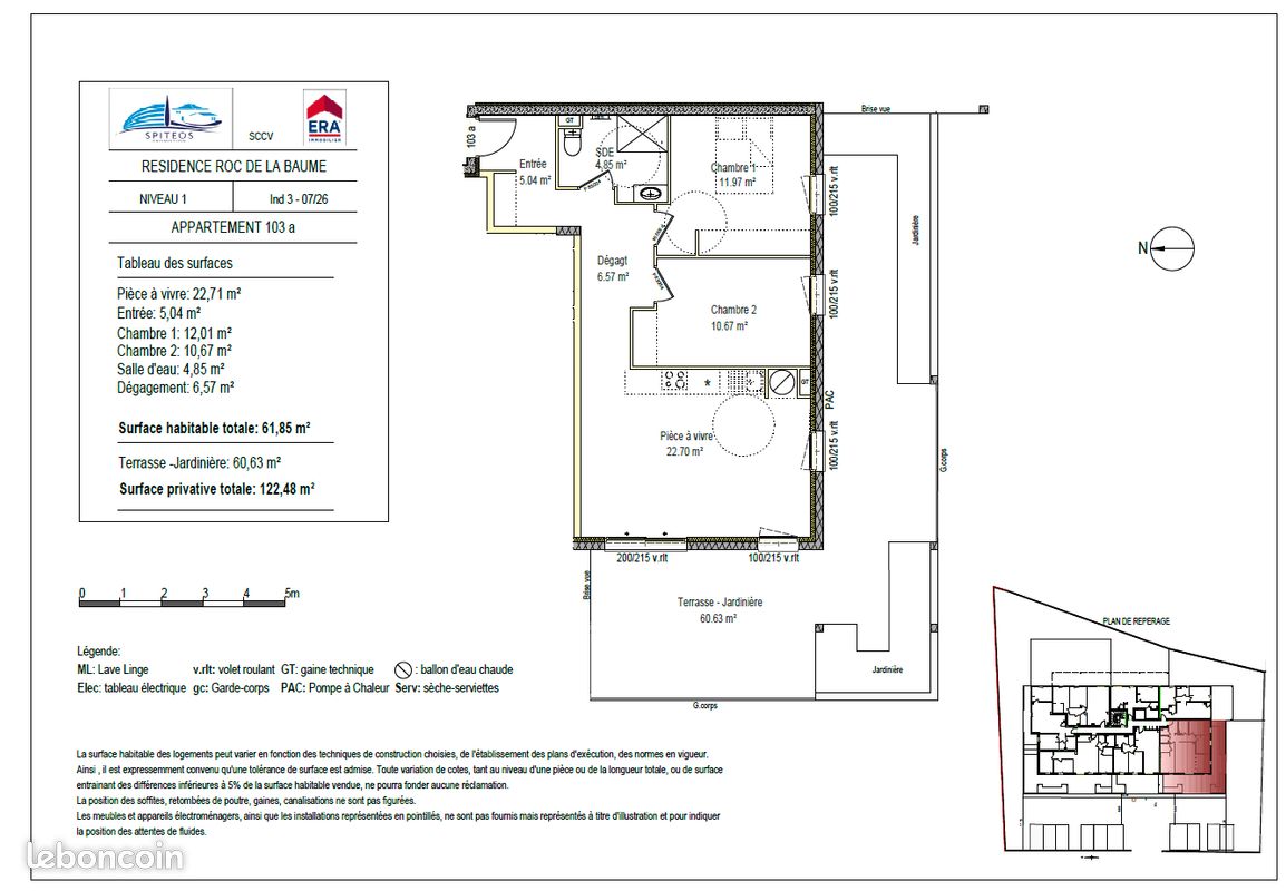 Appartement 3 pièces 62 m² · à Sisteron · 62 m² · 252 000 €