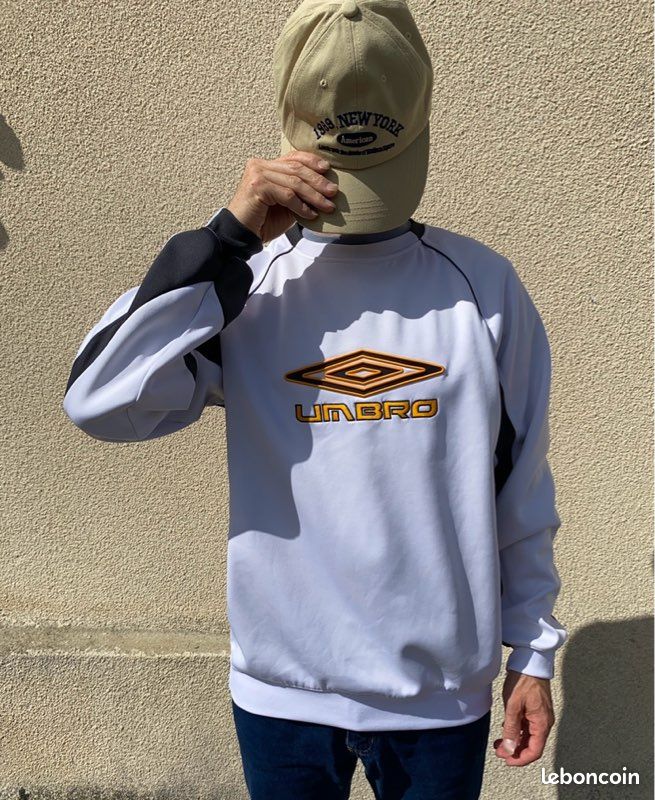 Sweat-shirt oversize vintage UMBRO Retro 90' pour homme