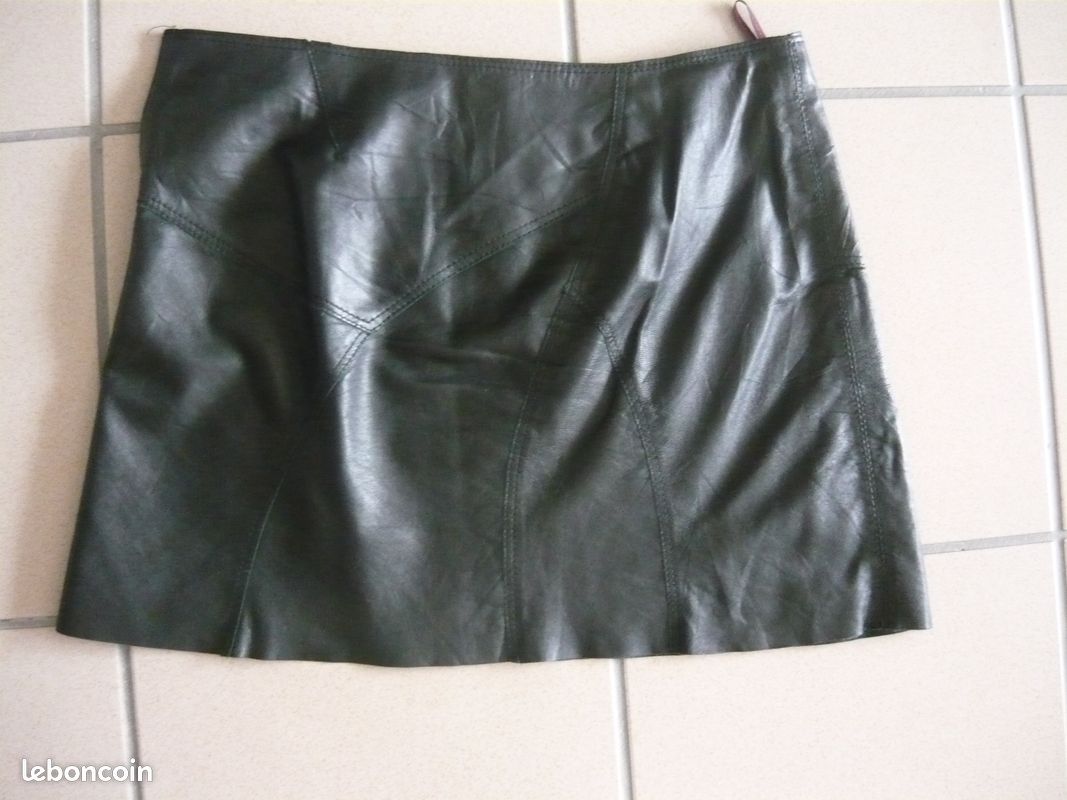 Jupe Comptoir des Cotonniers en cuir (image 3)